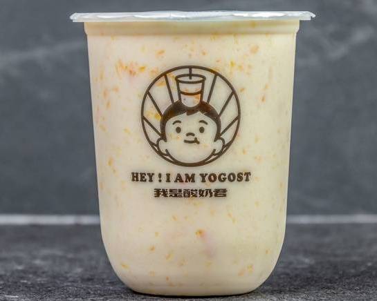 Peach and Mango Yogurt 芒果桃桃